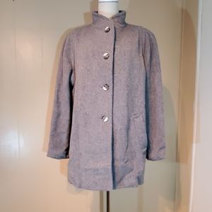 The Sportster Vintage Gray 100% Pure Wool Jacket